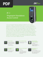 F22 Datasheet | PDF | Access Control | Wi Fi