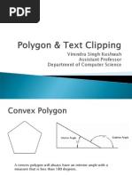 Polygon & Text Clipping