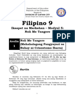 Filipino 9 4th Quarter Module 5 CRISOSTOMO