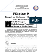 Filipino 9 4th Quarter Module 7 MARIA CLARA