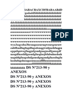 DS Nº213-90 y Anexos DS Nº213-90 y ANEXOS DS Nº213-90 y ANEXOS DS Nº213-90 y ANEXOS
