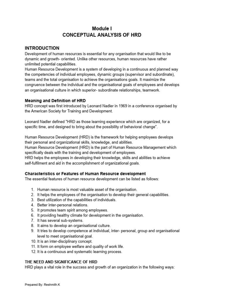 HRD 7 | PDF | Human Resources | Human Resource Management