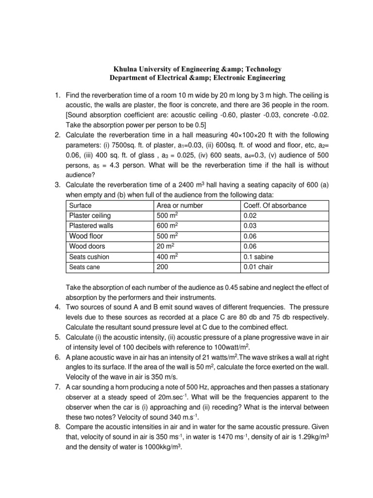 Mathematical Problems EEE 2024 | PDF