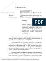 Voto André Mendonça Avisos de Miranda Prisão Silêncio