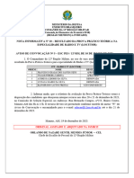 Nota Informativa N 28 Resultado Da Prova Prtico Terica Na Especialidade de Rdio e TV Locutor