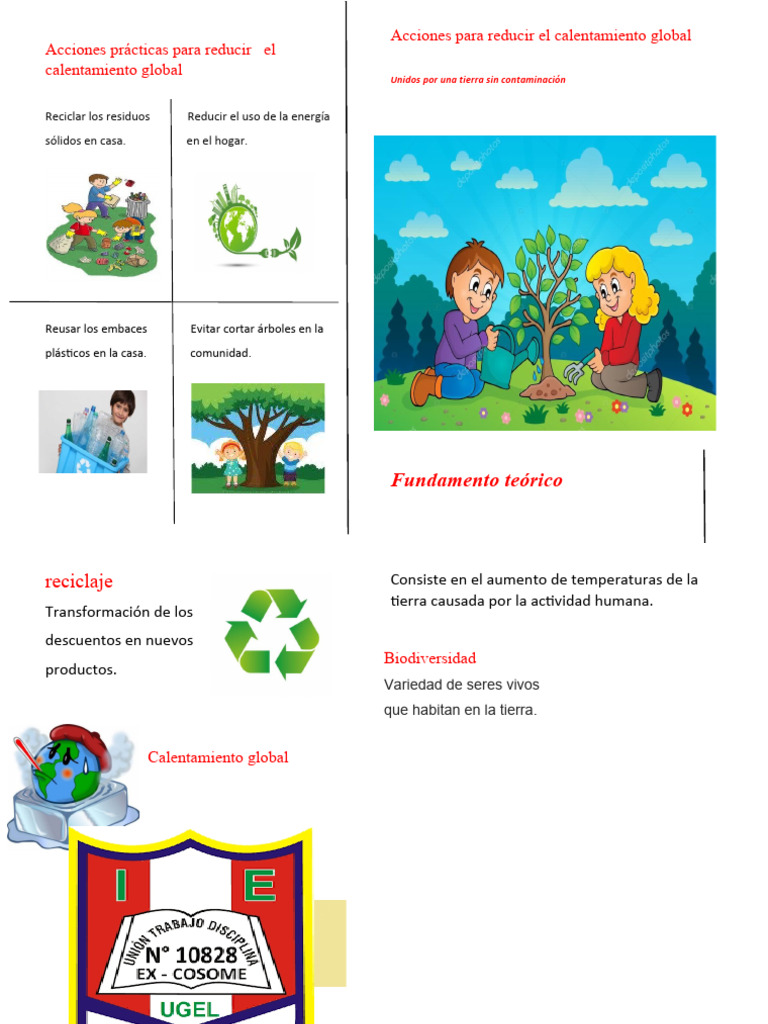 Acciones para Reducir el Calentamiento Global | PDF