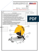 Bench Cutting Machine