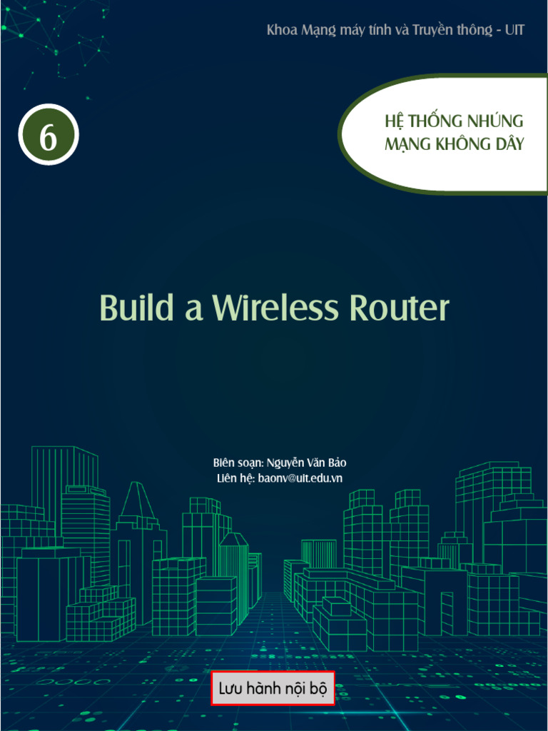 Lab 6 - Build A Wireless Router | PDF