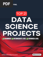 TOP 21 DATA SCIENCE PROJECTS - Part 1