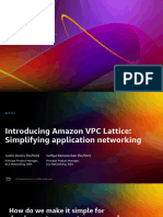 NET215 - NEW LAUNCH! Introducing Amazon VPC Lattice Simplifying Application Networking