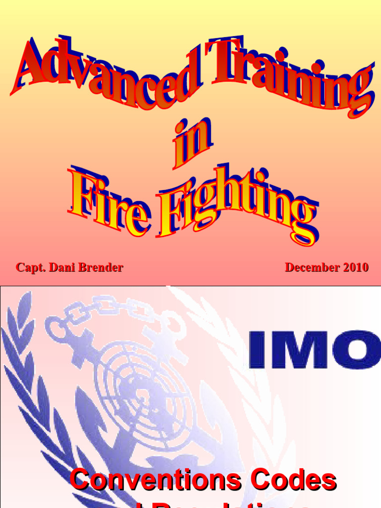 Fire Safety Regulations at Sea | PDF | Combustion | Fires