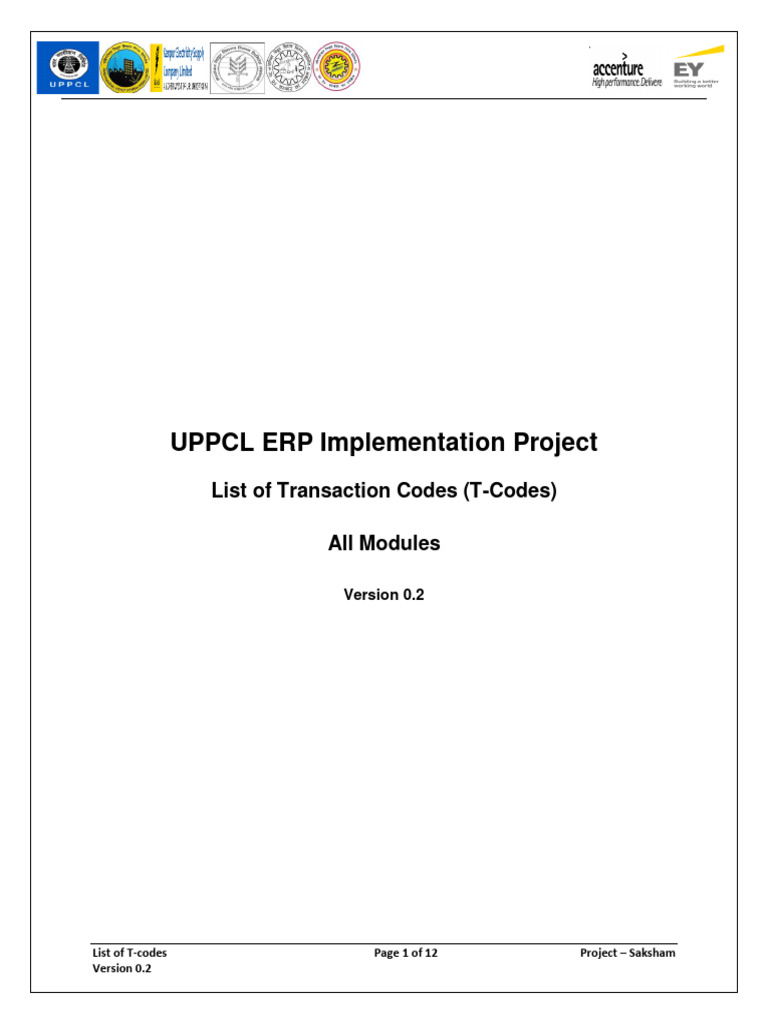 Erp Sap Uppcl