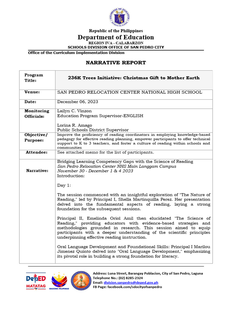 NARRATIVEREPORT239,000 trees PDF