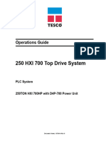 HXI PLC Operations Manual