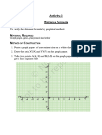Activity - 3 - Coordinate Geometry - Distance Formuluae-1