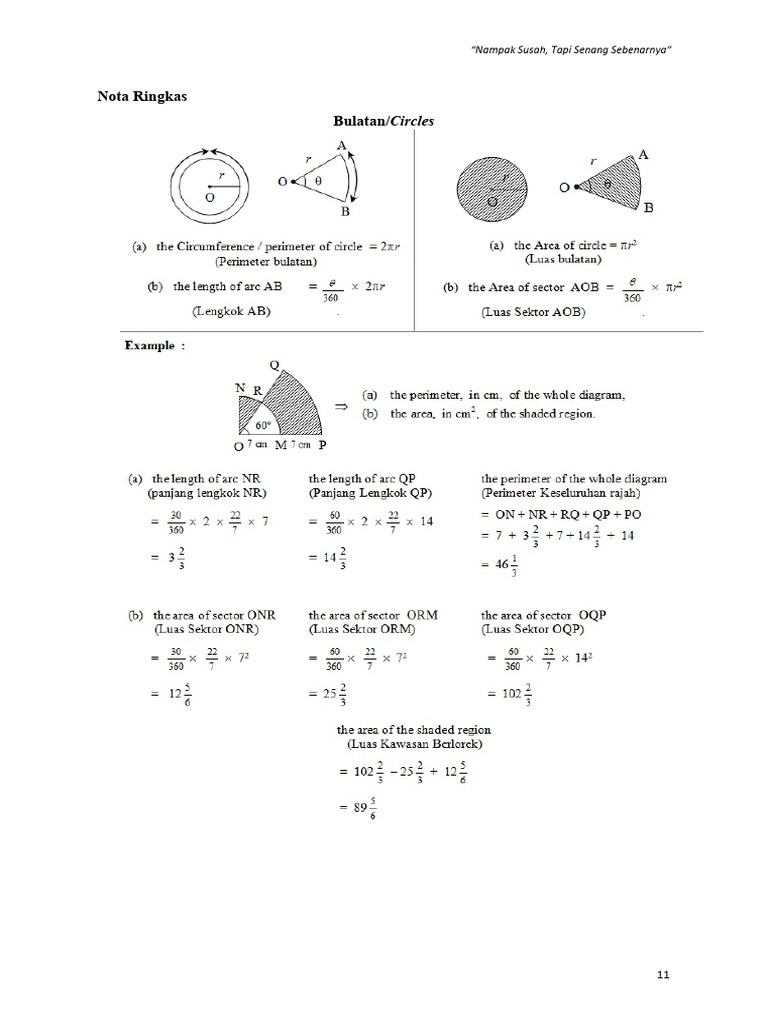 Mathematics - Matematik F3 - Bulatan - 2023 | PDF