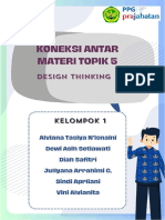 Topik 5 Koneksi Antar Materi Design Thinking