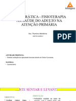 Aula Prática - Fisioterapia Na Saúde Do Adulto