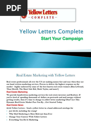 Real Estate Marketing Letters (1)