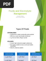 Fluids and Electrolyte