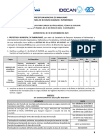 Cargos Pré-Requisitos Carga Horária Vencimento Base Ampla Concorrência PCD Total de Vagas Cadastro de Reserva