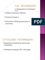 Cytological Sample Processing