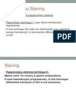 Papanicoloau Staining