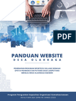 Modul Panduan Website Desa Olahraga