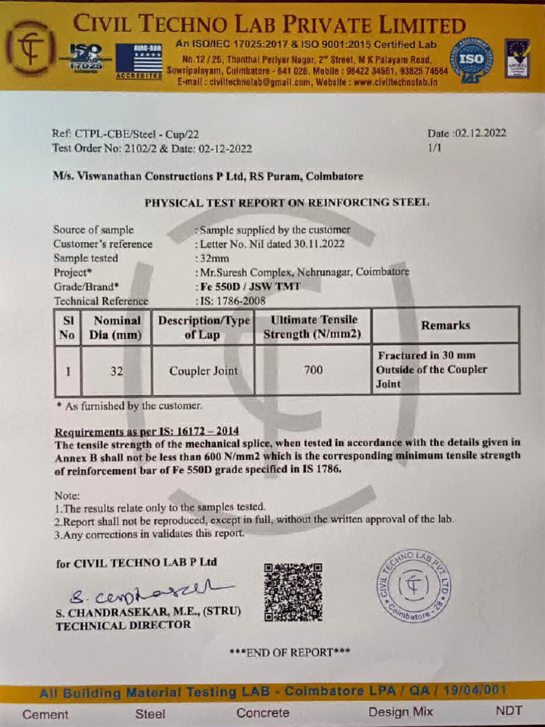 Rebar Coupler Specification Download Free PDF Applied And