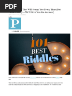 Virtual Office Riddles 50 Slides | PDF