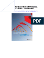Test Bank For Essentials of Statistics 5 e 5th Edition 0133864960