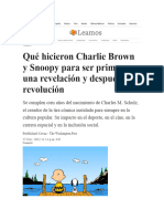 Charlie Brown y Snoopy