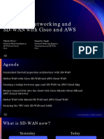 Enterprise Networking and SD-Wan With Cisco and AWS