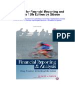 Test Bank For Financial Reporting and Analysis 13th Edition by Gibson