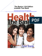 Health The Basics 11th Edition Donatelle Test Bank