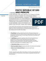 Democratic Republic of São Tomé and Príncipe: IMF Country Report No. 22/95