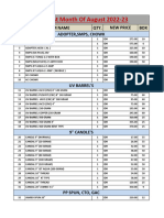 Price List - PDF 22.8