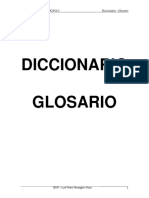 Diccionario Glosario