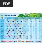 Programme Officiel Coupe Du Monde FIFA 2014 – Allemagne – A4 – Neuf