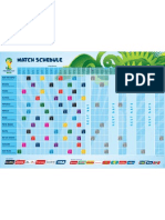 Calendrier de La Coupe Du Monde 2014