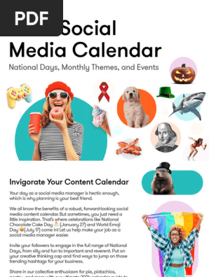 2024 Social Media Holidays Calendar