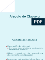 El Alegato de Clausura - ABAROLI