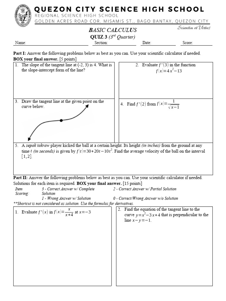 Q3 Quiz 3 - Set B | PDF
