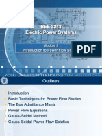 Module 6 Introduction To Power Flow Studies