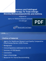Allergy Asthma Immunotherapy Slides 130819