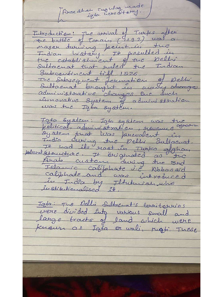 Iqta system pdf