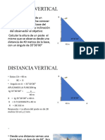 Distancia Vertical