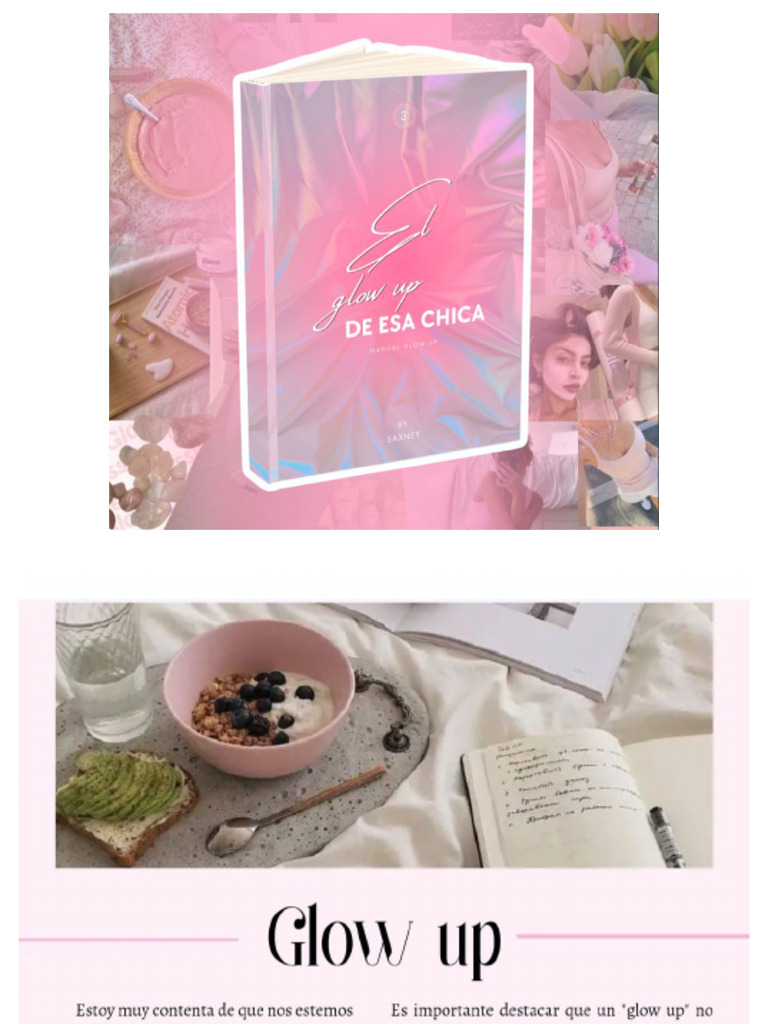 El Glow Up de ESA CHICA Manual Glow Up | PDF