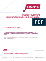 Creatrice Createur Comment Adherer en Ligne