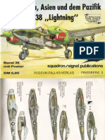 (Waffen-Arsenal 038)  - Horst Scheibert - Über Europa, Asien und dem Pazifik US-Jäger P-38 «Lighting» 